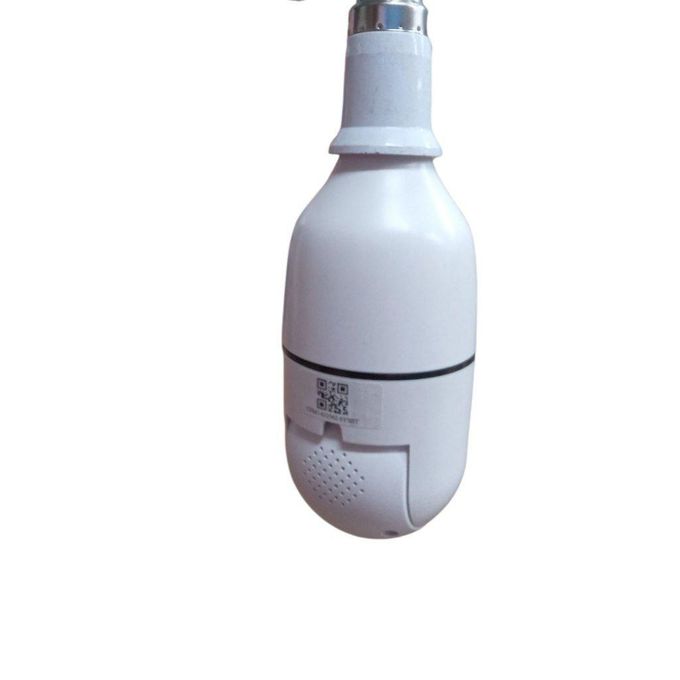 Caméra WIFI à Ampoule E27, Zoom 10X, Double Objectif, Surveillance Intérieure, Suivi Humain