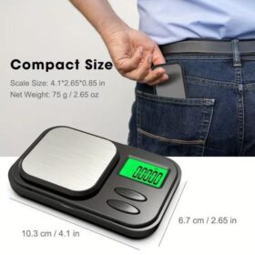 Balance numérique de poche en or haute précision professionnelle petite Durable 500 grammes 0.1 0.01g balance de bijoux bon marché