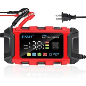 E-FAST 6 ampère Chargeur de batterie de voiture