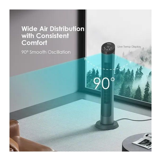 Oraimo CyberStorm Ventilateur tour 40 pouces 50 W