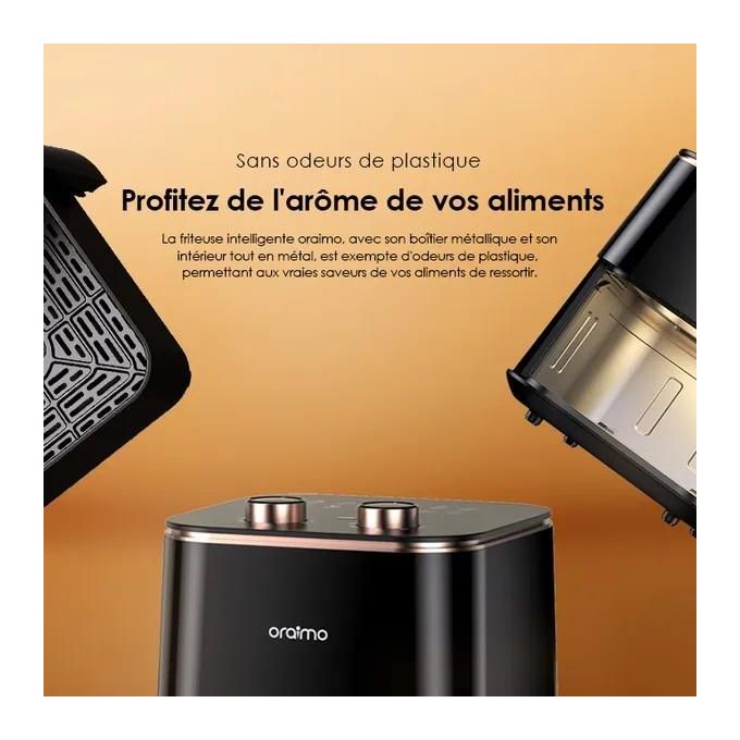 Oraimo SmartAirFryer Friteuse à air intelligente visible de 1500 W