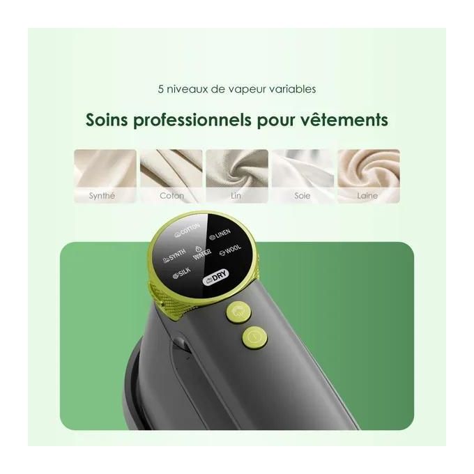 Oraimo SmartIron 1740W Fer à repasser électrique portable